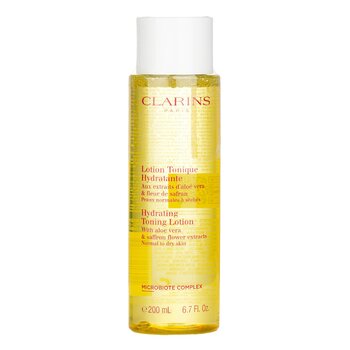 Hydrating Toning Lotion with Aloe Vera & Saffron Flower Extracts - Normal to Dry Skin - 200ml/6.7oz