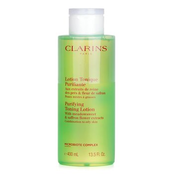 Purifying Toning Lotion with Meadowsweet & Saffron Flower Extracts - Combination to Oily Skin - 400ml/13.5oz