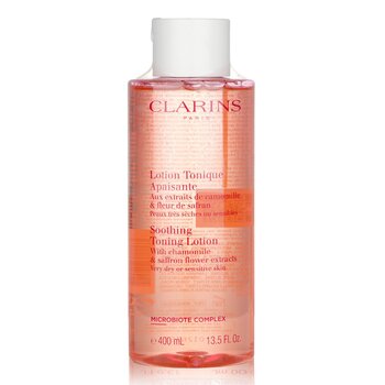 Soothing Toning Lotion with Chamomile & Saffron Flower Extracts - Very Dry or Sensitive Skin - 400ml/13.5oz