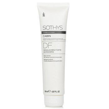 Cosmeceutique DF Desquacrem Forte Microderm Deep Cleanser - With Salicylic Acid & Rice Granules (Salon Size) - 150ml/5.07oz