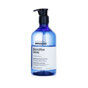 Professionnel Serie Expert - Blondifier Gloss Acai Polyphenols Resurfacing and Illuminating System Shampoo (For Blonde Hair) - 500ml/16.9oz