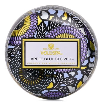 Mini Tin Candle - Apple Blue Clover - 113g/4oz