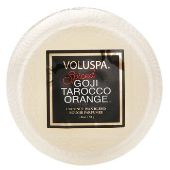 Macaron Candle - Spiced Goji Tarocco Orange - 51g/1.8oz