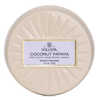 Mini Tin Candle - Coconut Papaya - 127g/4.5oz