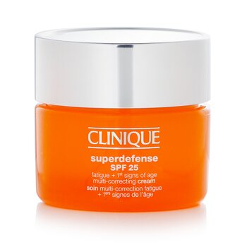 Superdefense SPF 25 Fatigue + 1st Signs Of Age Multi-Correcting Cream - Very Dry to Dry Combination - 30ml/1oz