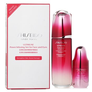 Ultimune Power Infusing (ImuGenerationRED Technology) Set: Face Concentrate 100ml + Eye Concentrate 15ml - 2pcs