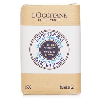 Shea Butter Extra Rich Soap - Shea Milk (For Sensitive Skin) - 250g/8.8oz