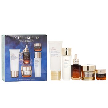 Your Nightly Skincare Experts: ANR 50ml+ Revitalizing Supreme+ Soft Cream 50ml+ Eye Supercharged 15ml+ Micro Cleans... - 5pcs