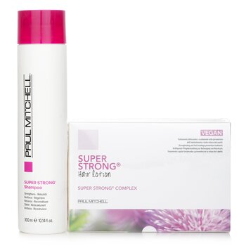 Strength Super Strong Complex Program Set: Shampoo 300ml + Hair Lotion 12x6ml - 13pcs