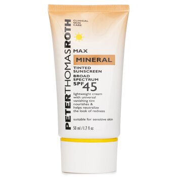Max Mineral Tinted Suncreen Broad Spectrum SPF 45 - 50ml/1.7oz
