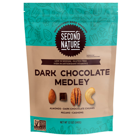 S.N. NUT MDLY DK CHOC ( 6 X 12 OZ   )