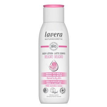 Body Lotion (Delicate) - With Organic Wild Rose & Organic Shea Butter - For Normal To Dry Skin - 200ml/7oz