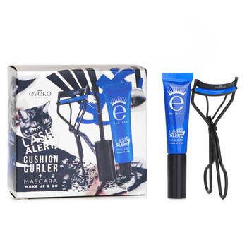 Lash Alert Cushion Curler & Mascara Set: Curler + Mascara 4ml - 2pcs