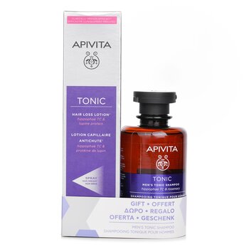 Hair Loss Lotion with Hippophae TC & Lupine Protein 150ml FREE Men's Tonic Shampoo 250ml - 2pcs