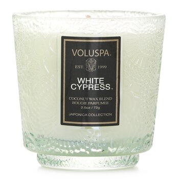 Petite Pedestal Candle - White Cypress - 72g/2.5oz