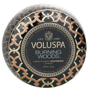 Mini Tin Candle - Burning Woods - 113g/4oz