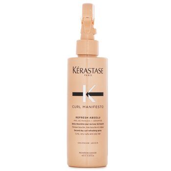 Curl Manifesto Refresh Absolu Second Day Curl Refreshing Spray (For Curly, Very Curly & Coily Hair) - 190ml/6.4oz