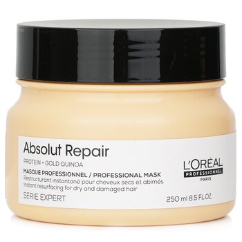 Professionnel Serie Expert - Absolut Repair Gold Quinoa + Protein Instant Resurfacing Mask (For Dry and Damaged Hair) - 250ml/8.5oz