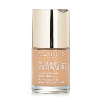 Skin Illusion Velvet Natural Matifying & Hydrating Foundation - # 112C Amber - 30ml/1oz