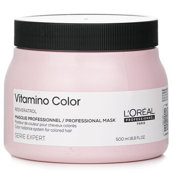 Professionnel Serie Expert - Vitamino Color Resveratrol Color Radiance System Mask (For Colored Hair) (Salon Product) - 500ml/16.9oz