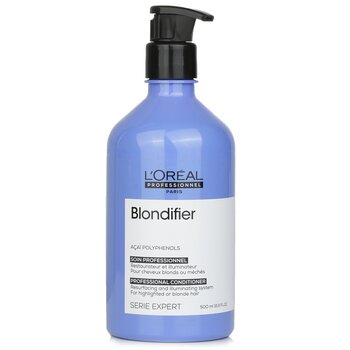 Professionnel Serie Expert - Blondifier Acai Polyphenols Resurfacing and Illuminating Conditioner (For Blonde Hair) - 500ml/16.9oz