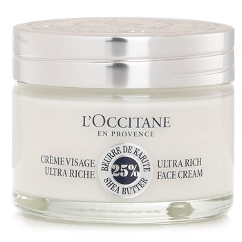 Shea Butter 25% Ultra Rich Face Cream - 50ml/1.7oz