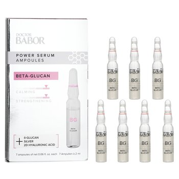 Doctor Babor Power Serum Ampoules - Beta-Glucan - 7x2ml/0.06oz