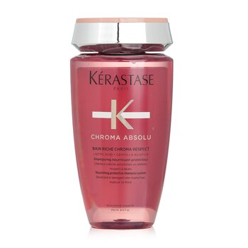 Chroma Absolu Bain Riche Chroma Respect Shampoo (For Sensitized or Damaged Color-Treated Hair) - 250ml/8.5oz