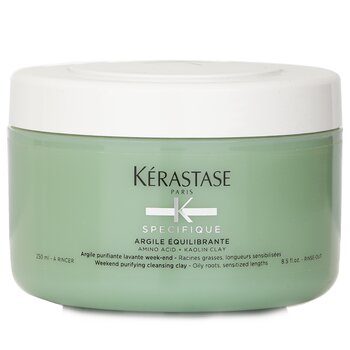 Specifique Argile Equilibrante Cleansing Clay (For Oily Roots & Sensitive Lengths) - 250ml/8.5oz
