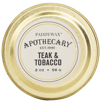 Apothecary Candle - Teak & Tobacco - 56g/2oz