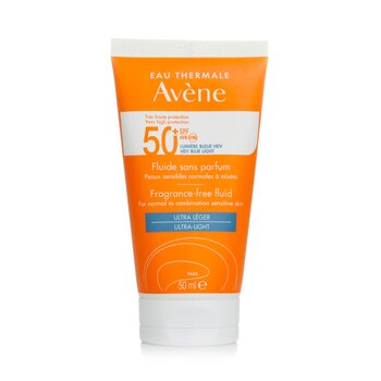 Very High Protection Fragrance-Free Fluid SPF50+ - For Normal to Combination Sensitive Skin - 50ml/1.7oz