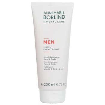 Men System Energy Boost 2-in-1 Cleanser Face & Body - 200ml/6.76oz