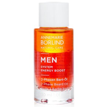 Men System Energy Boost 2-Phase Beard Oil - 30ml/1.01oz