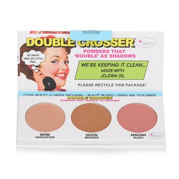 Double Crosser (Highlighter, Bronzer & Blush) - 8.5g/0.29oz