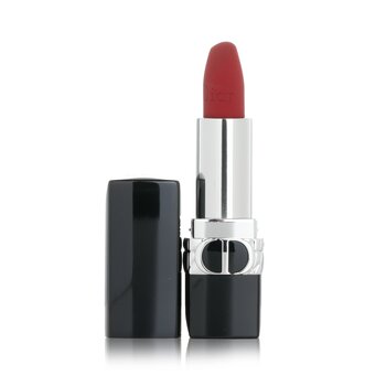 Rouge Dior Floral Care Refillable Lip Balm - # 999 (Matte Balm) - 3.5g/0.12oz