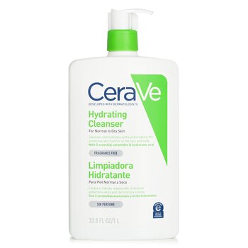 Hydrating Cleanser For Normal to Dry Skin - 1000ml/33.8oz