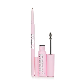 KyBrow Kit: Brow Gel 5ml + Brow Pencil 0.09g - # 003 Cool Brown - 2pcs