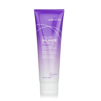 Color Balance Purple Conditioner (Eliminates Brassy/Yellow Tones In Blonde/Gray Hair) - 250ml/ 8.5oz