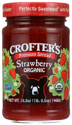 Crofters Strawberry Conserves (6x16.5 Oz)