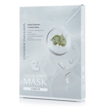 Hydra Solution Cushion Mask (Whitening Radiance) - 3pcsx 23ml/0.78