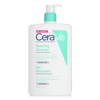 Foaming Cleanser For Normal to Oily Skin (With Pump) - 1000ml/33.8oz
