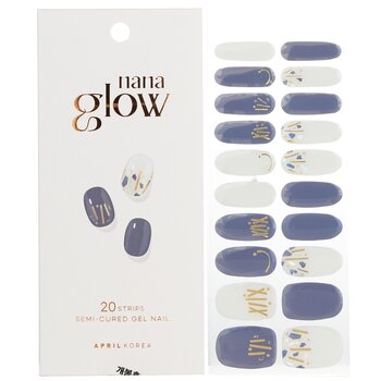 Nanaglow Nail Sticker - # GN12 - 20pcs