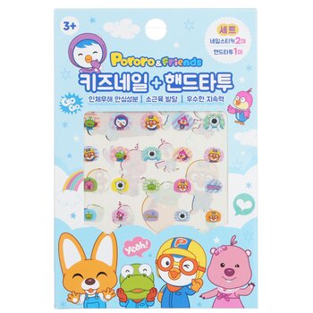 Pororo Nail + Hand Tattoo - # SPR 05 - 1pc