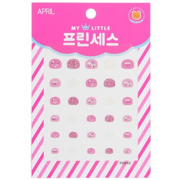 Princess Kids Nail Sticker - # P004K - 1pack