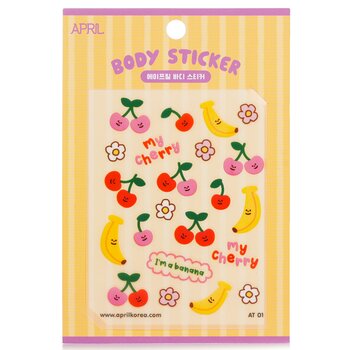 April Body Sticker - # AT 01 - 1pc