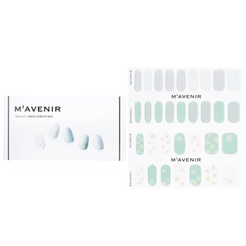 Nail Sticker (Blue) - # Daisy Goblin Nail - 32pcs