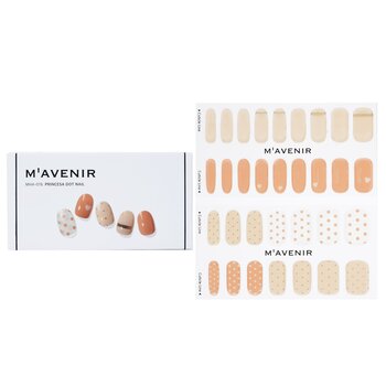 Nail Sticker (Orange) - # Princesa Dot Nail - 32pcs
