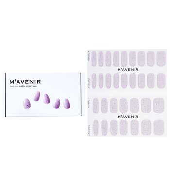 Nail Sticker (Purple) - # Fiesta Violet Nail - 32pcs