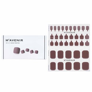 Nail Sticker (Brown) - # Cocoa Time Pedi - 36pcs