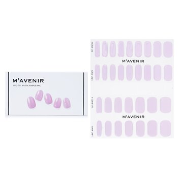 Nail Sticker (Purple) - # Mystic Purple Nail - 32pcs